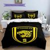 Al-Ittihad Club Pattern Bedding,Quilt Set Quilt Cover Pillowcase Home Birthday Gift(1 * Duvet Cover + 2 * Pillowcase, Without Core)