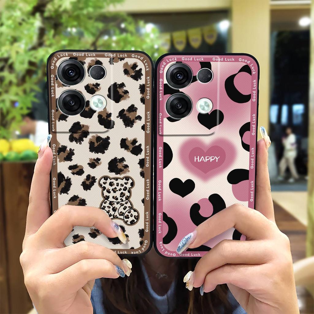 Anti-dust Silicone Phone Case For OPPO Reno8 Pro Plus 5G/8 Pro+ 5G/8Pro Global Cute Soft Case Back Cover Cover Durable