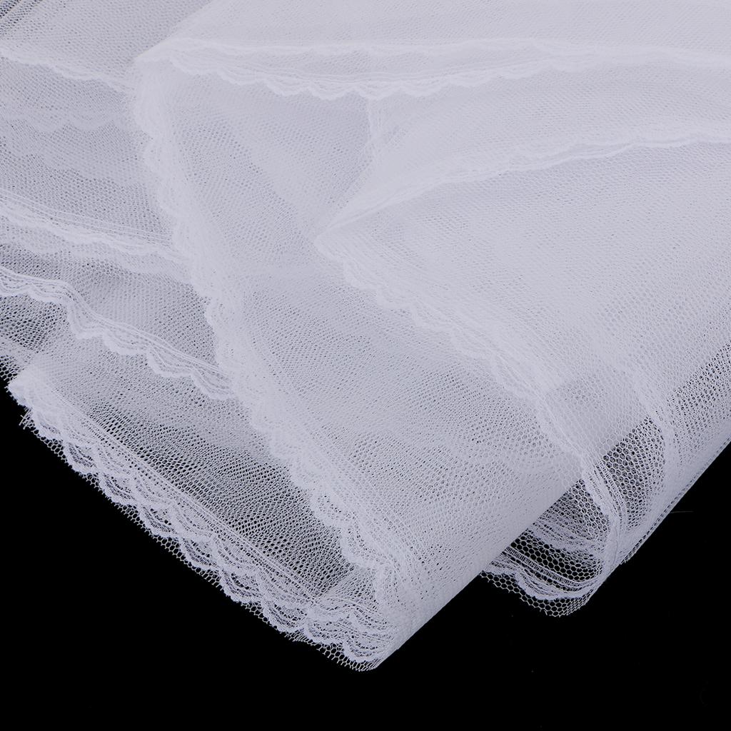 1 Hoop Two Layers Wedding Ball Gown Long Crinoline Petticoat