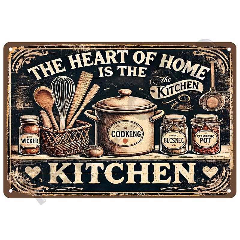 Retro Tin Signs Wall Art Bathroom Room Home Decor Items Vintage Metal Signs Accessories Luxury Decoration Poster Bar Accessories