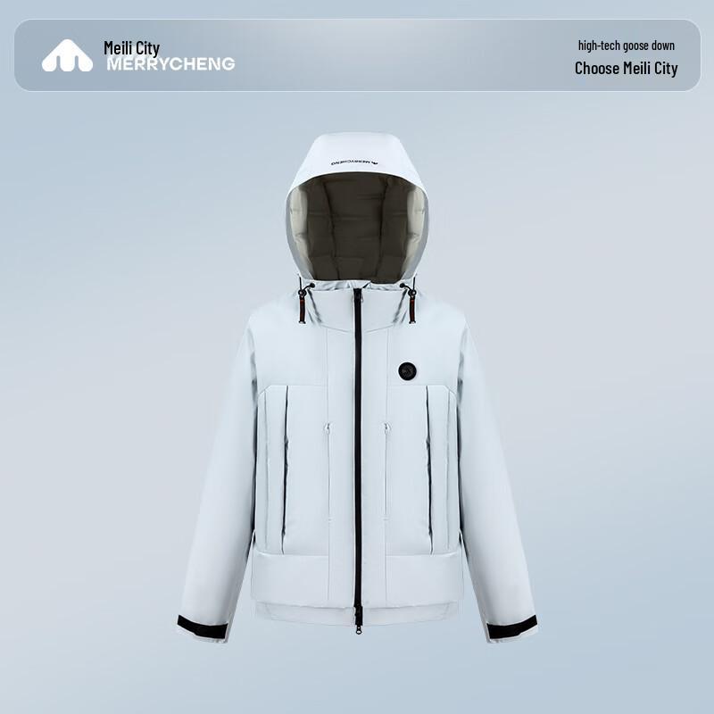 Meilicheng Unisex All-Weather Two-Piece Goose Down Jacket M563WYR016