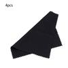 Polishing Cleaning Cloths 4 Pack Accessory Cleaning Cloths Guitar Polishing Microfiber Wax Removal Cloths