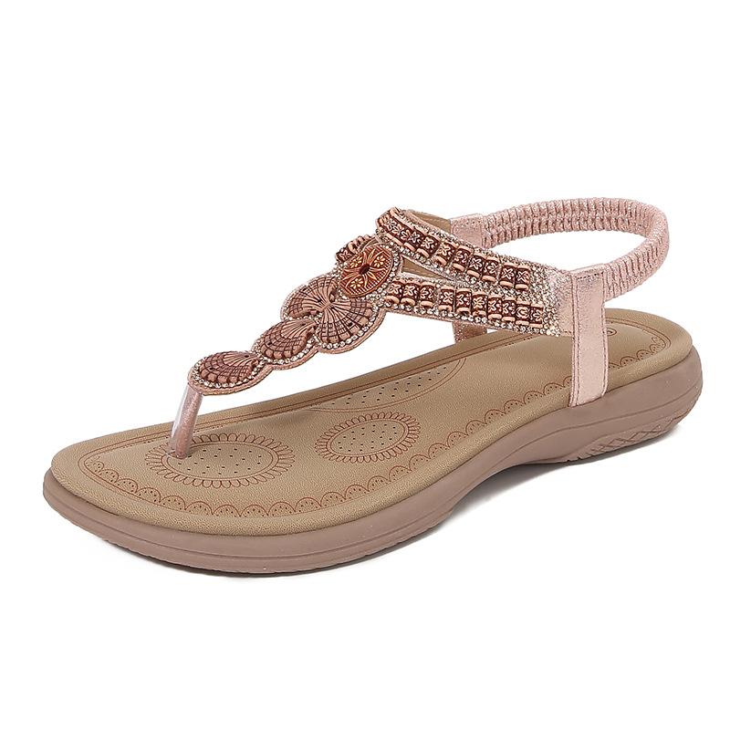Fashion Women Shoes Plus Size 36-42 Summer Fashion Rhinestone Comfortable Platform Sandals Casual Beach Shoes Wedges Sandalias Mujer
