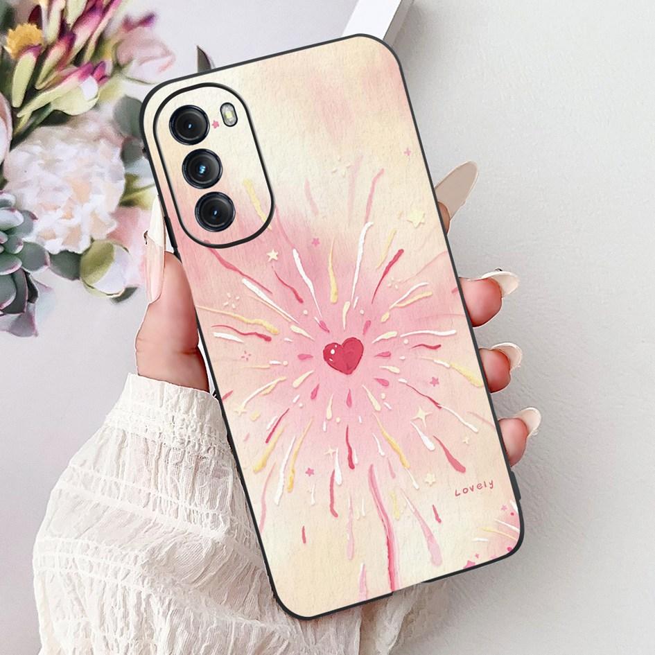 For Motorola Moto G 2022 Case Cover Fashion Butterfly Flower Soft Silicone Phone Cases For Moto G 5G Plus 2020 XT2075 Back Cover
