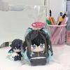 10cm Anime Demon Slayer Tokitou Muichiro Plushies Lovely Figure Doll Keychain Stuffed Toy Pendant Kawaii Cartoon Bag Decor Gifts