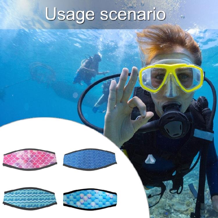 Neoprene Mask Strap Cover Comfortable Diving Hair Protector Wrap Goggles Strap Snorkel Mask Head Strap Dives Accessories
