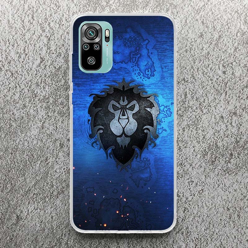 

W-World Of W-Warcraft W-Wow Print Soft Case for Xiaomi Redmi Note 14 13 12S 11S Phone Shell 10 Pro Plus 11E 11T 12 11 10S 5G Cov Redmi Note 13 4G