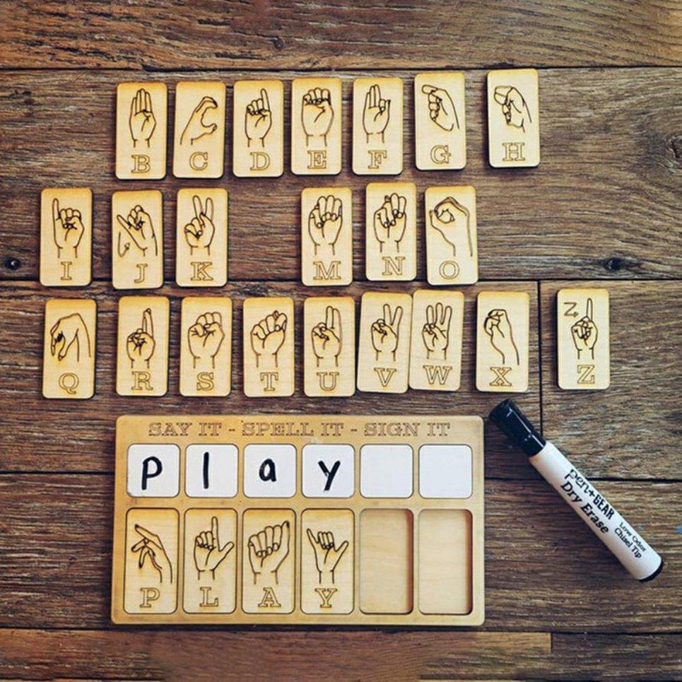 Reusable Wood Sign Language Flashcards B Sign Language Puzzle Desktop Alphabet Puzzle Children Enlightenment Sign Language Puzzle Board Reusable Wood Sign Language Flashcards B Sign Language Puzzle Desktop Alphabet Puzzle Children Enlightenment Sign Language Puzzle Board
