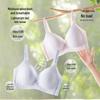 10A Antibacterial Camellia Wireless Nursing Bra - Front Open, Big Bust Minimizer for Pregnancy & Postpartum