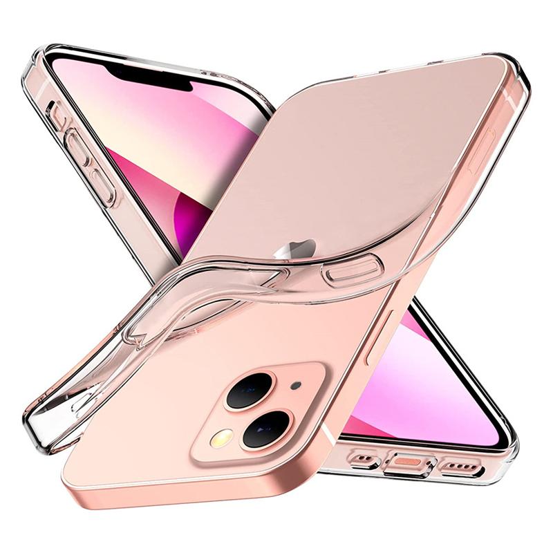 Ultra tenké silikonové pouzdro pro Iphone 13 12 11 Pro Max Čiré měkké průhledné pouzdro pro Iphone X Xs Xr Max 13pro Max Fundas