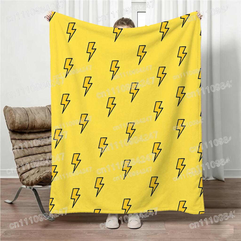 3D Printed Pokemon Pikachu Flannel Blanket Cartoon Anime Throw Soft Warm Bed Sofa for Kids Adult All Season Portable Travel