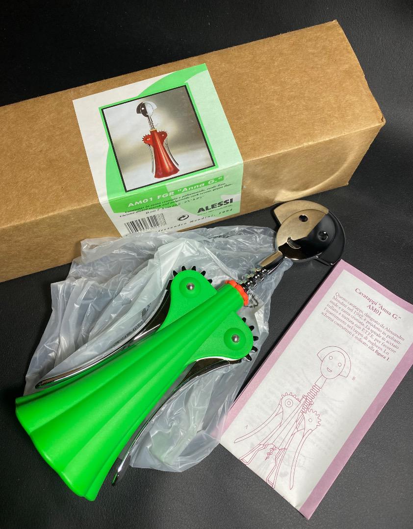 

[USED] ALESSI Anna G. wine opener