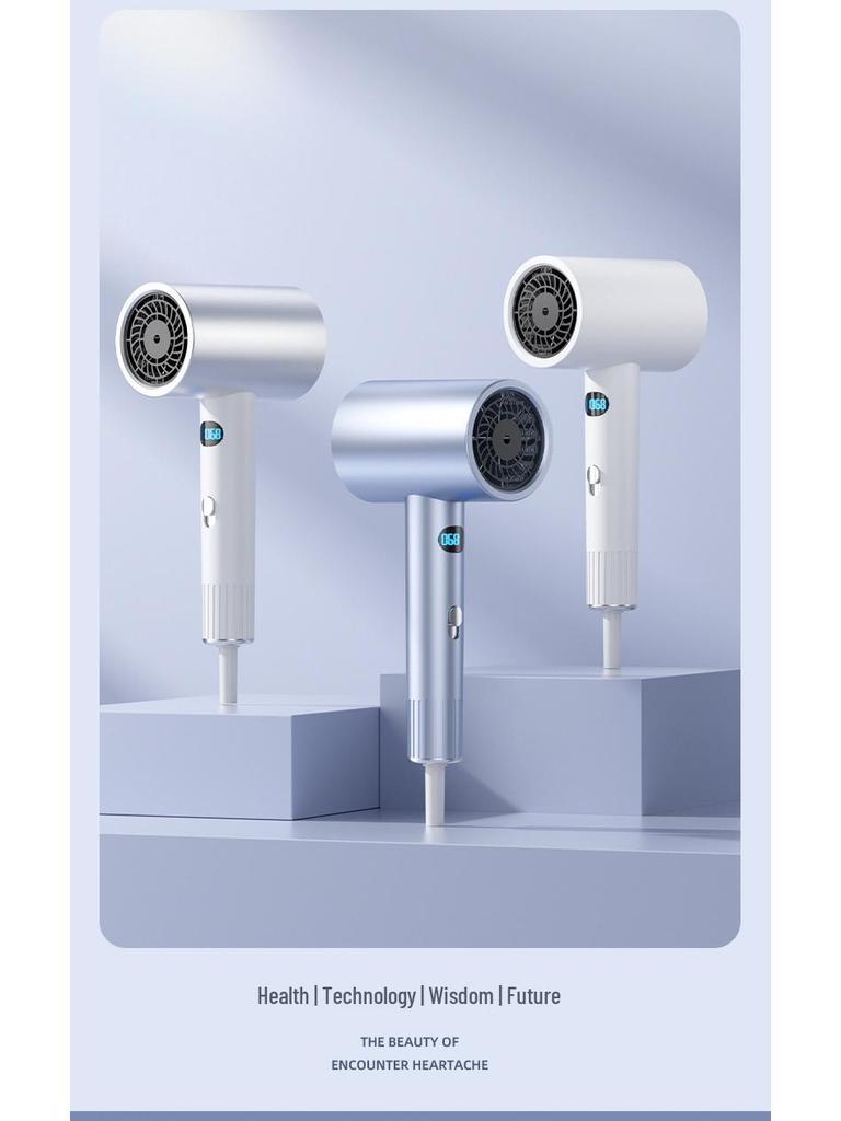 26-Year New Model Hair Dryer: High-Speed, High Wind Power, Triple Overheat Protection for Home & Salon Use