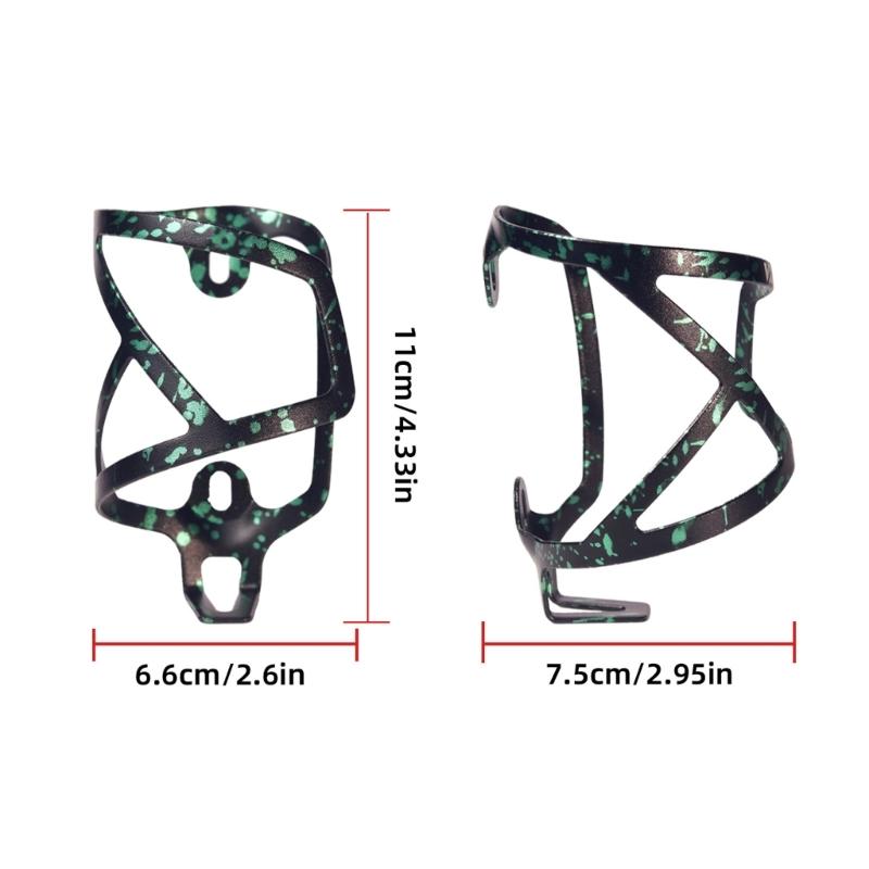 Bicycles Bottles Cage Aluminum Alloy Bike Bottles Holders Water Bottle for Road and Mountain Bicycles Easily Installation