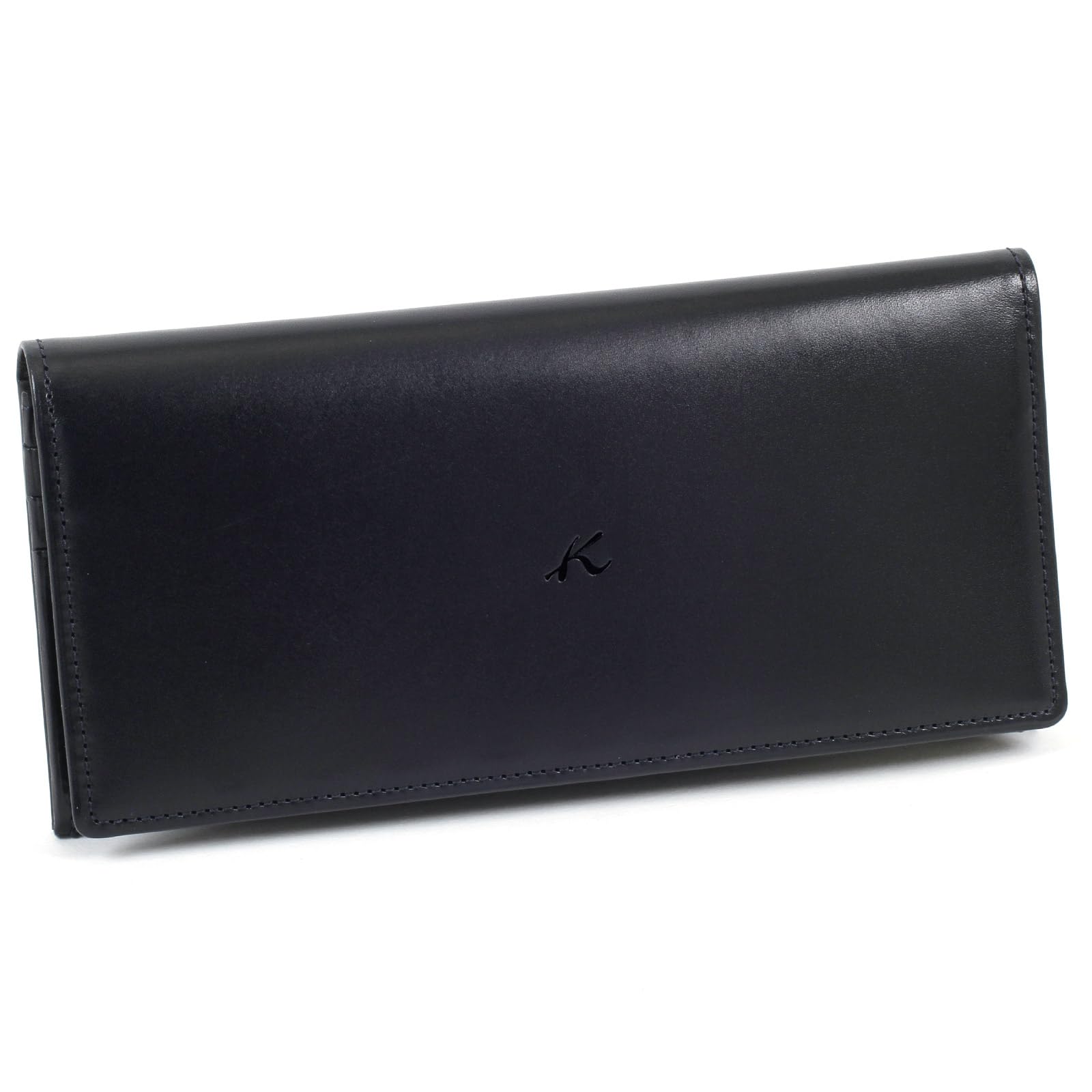 

Calf Long Wallet RH0590 Dark Blue 10101 [Kitamura] [Navy]