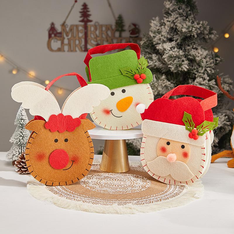 Christmas Gift Bag Christmas Eve Portable Apple Bag Candy Bag Safe Fruit Packaging Box Small Gift Bag