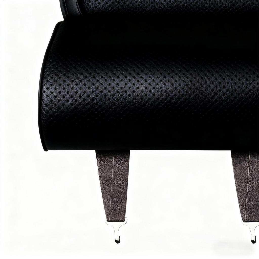 Car Seat Extender Cushion Comfortable Adjustable Non-slip Car Leg Extender Back Support Pad For Front Rear Driver Passenger