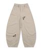 RuNaKi'Hu' Wxp082 Shiori Double Knee Balloon Pants (Beige)