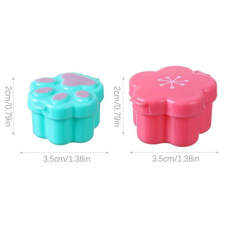 4Pcs Mini Sauce Ketchup Box Portable Small Salad Dressing Container Bento Box Seasoning Storage Bottle Jar Accessories-Homeclub