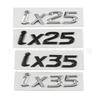 Metal Letter Rear Tailgate Side Emblem Fit Ix25 Ix35 Small SUV Fender Modified Logo Sticker