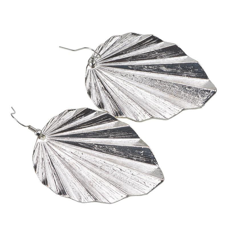 Summer Women Fashion Leaves Styling Earrings Minimalist Vintage High-end Earrings