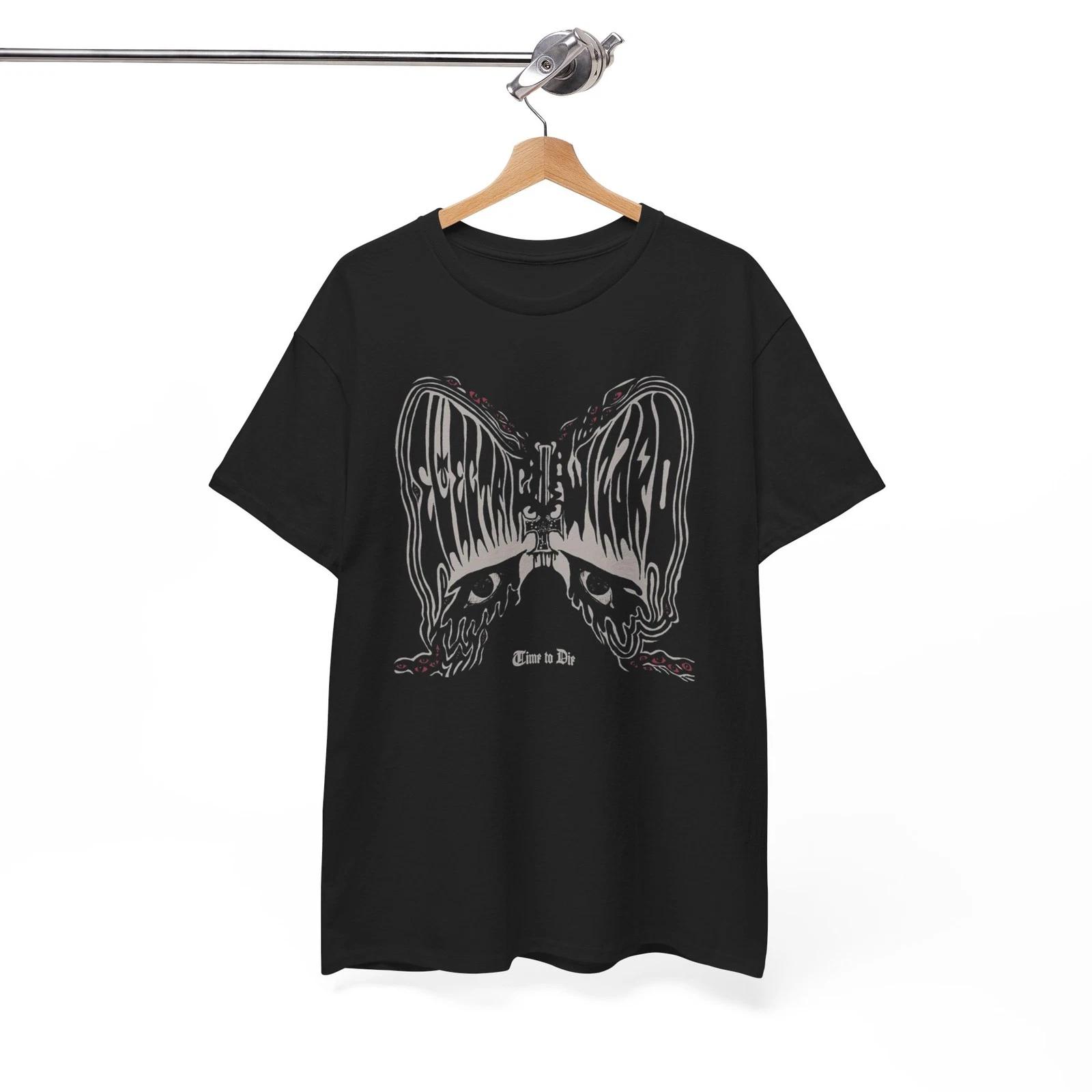 Electric Wizard T-shirt, Time To Die Doom Metal Stoner rock Black, Unisex Shirt XL