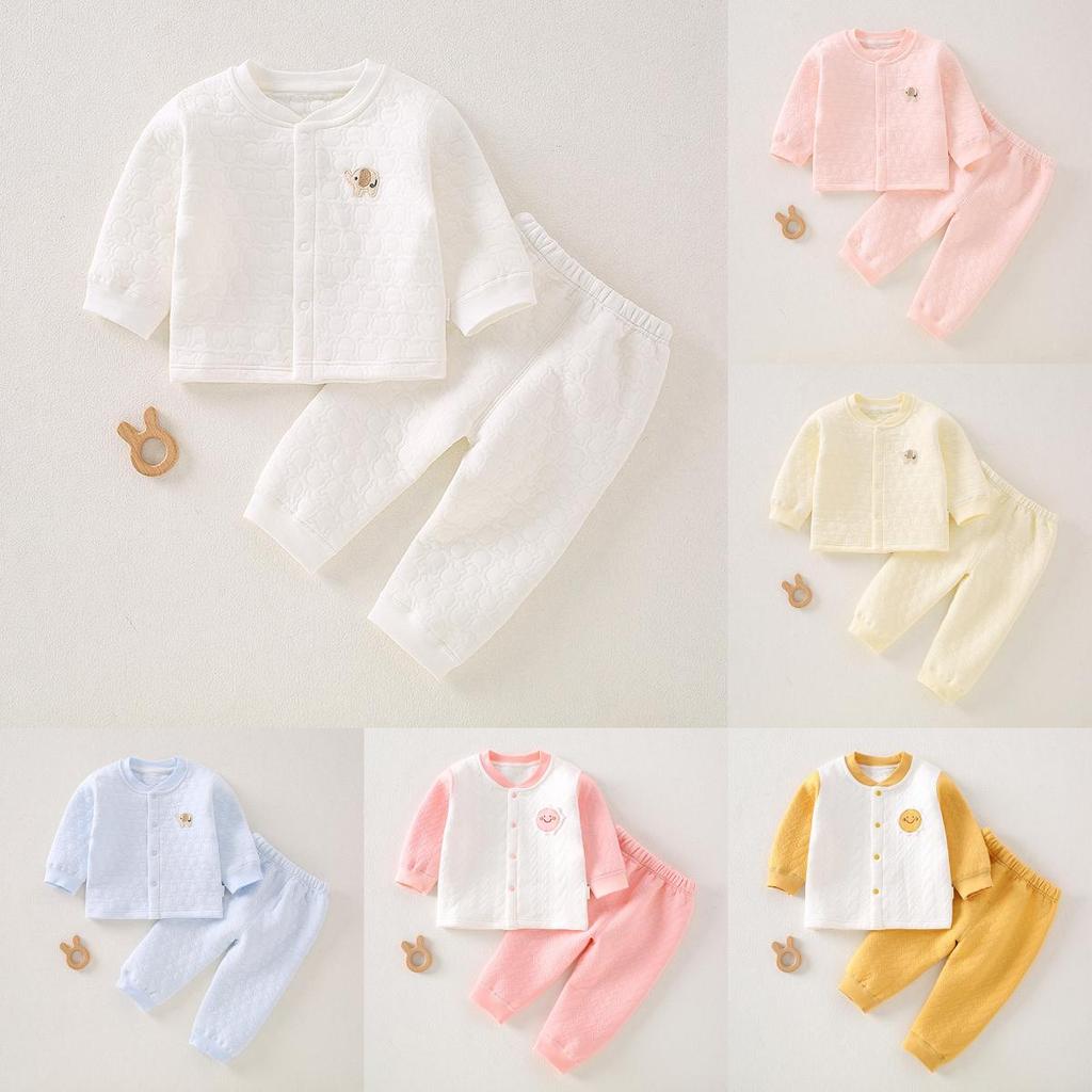 Baby Cotton Winter Warmth Set With Threelayer Insulation For Toddler