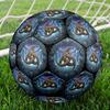 Symbolic Artwork Round Football Size 5 Adult Ball Suitable for Training Matches and Outdoor Team.