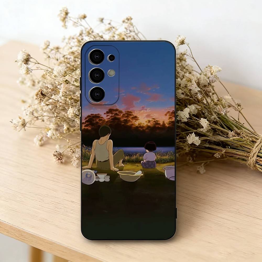 G-Grave of the F-Fireflies  Phone Case For Samsung S25,S24,S21,S22,S23,S30,Ultra,S20,Plus,Fe,Soft Silicone Black Cover