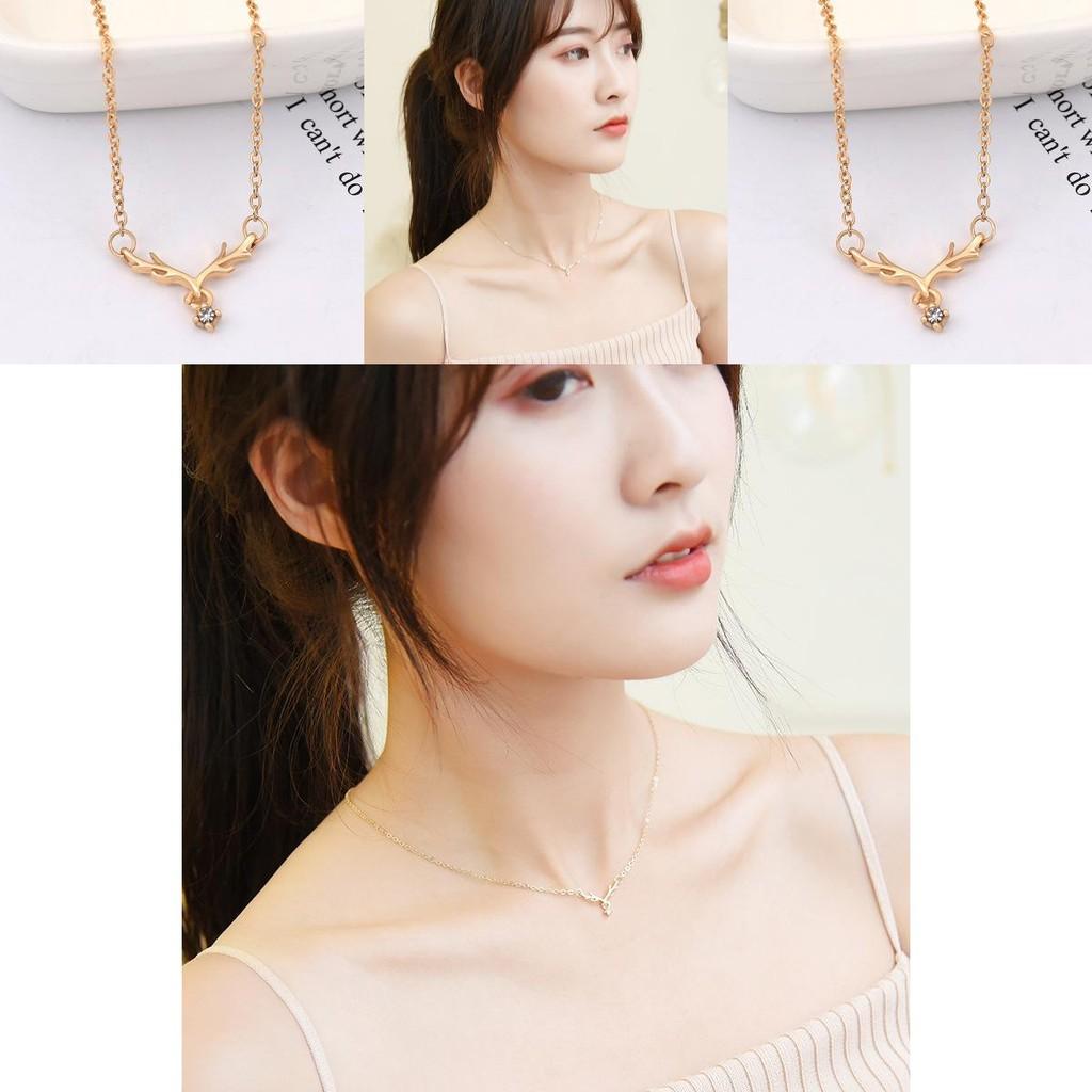 Trendy 2021 Antler Charm Necklace Perfect Gift For Weddings And Travel