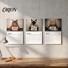 Dickes beschichtetes Papier Material 2027 Lustiger Katzen-Wandkalender für Home Office, Monatsplaner mit großem Druck und 12 einzigartigen süßen Fotos, Hängende Dekoration Täglich