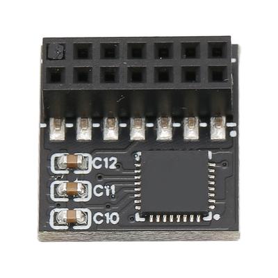 TPM 2.0 Modul 14Pin SPI TPM 2.0 Verschlüsselungs-Sicherheitsmodul LPC-Schnittstelle 14Pin TPM2.0 Modul für Windows für ASUS