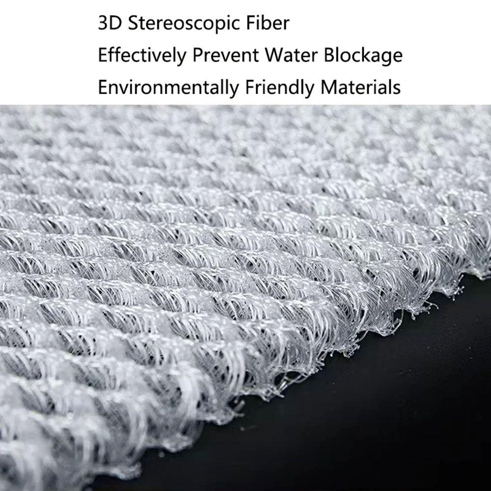 3D Aquarium Filter Sponge Anti-water Honeycomb Biochemical Filter High-Density Fish Tank Filter Cotton Aquarium Accessories