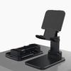 Mobile Phone Holder Stable Metal Adjustable Angle Stand Foldable Anti-Slip Desk Phone Stand for Smartphones Tablets