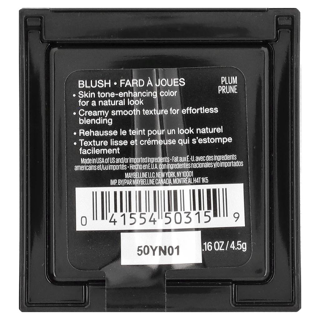 Maybelline, Fit Me, Blusher, 45 Plum, 4.5g (0.16oz)