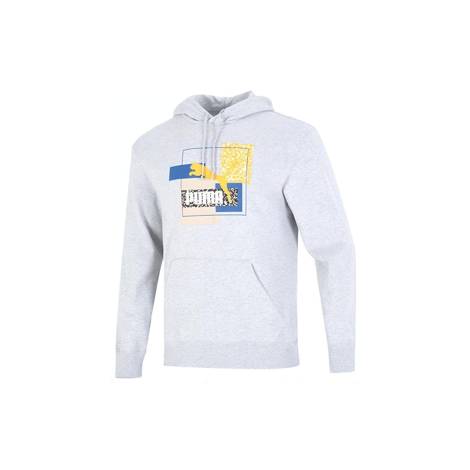 

Puma Love Hoodie With Tr Logo Print Мужские топы Серый 537851-04 S