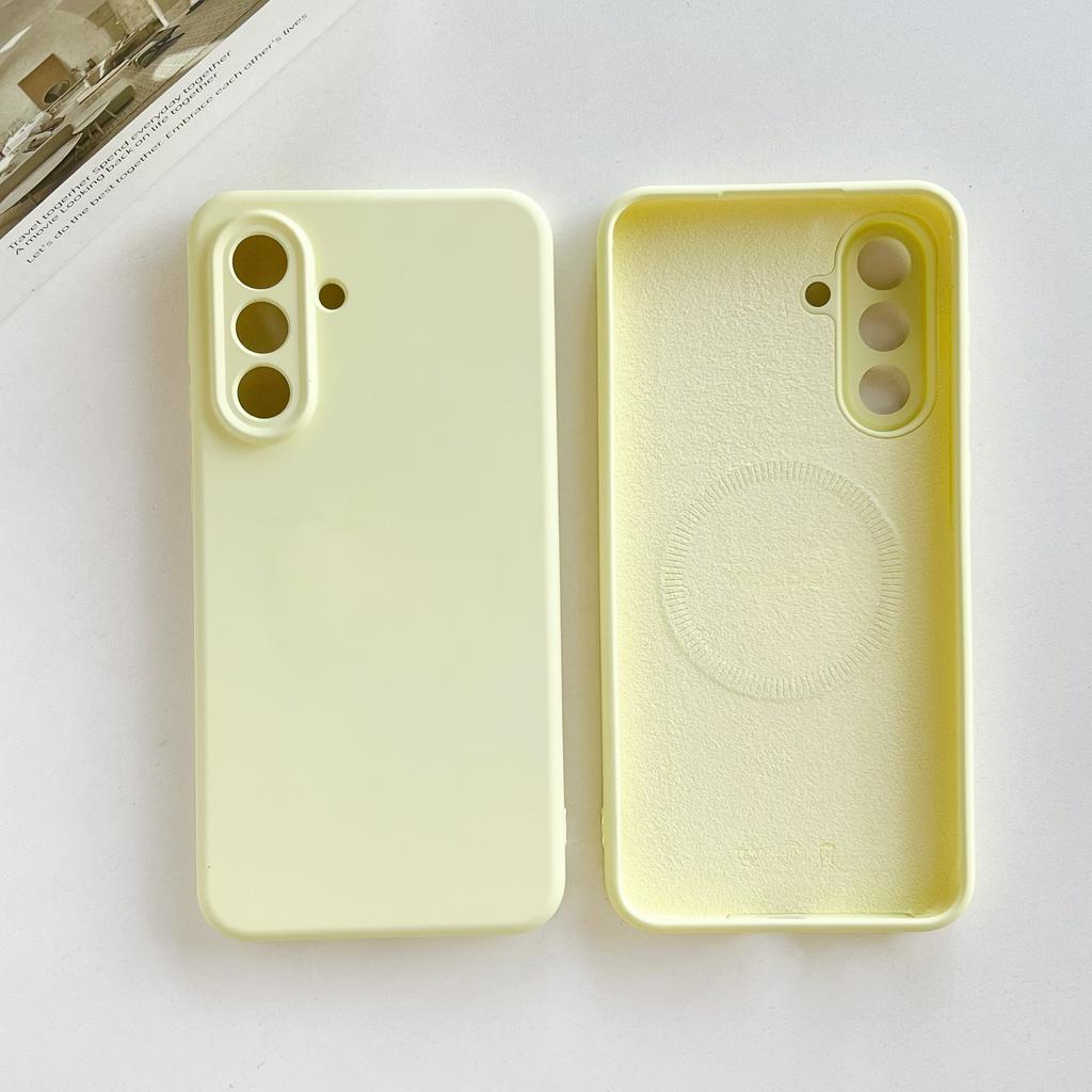 For Magsafe Matte Silicone Original Case For Samsung S26 S25 S24 S23 S22 Plus Ultra A56 A16 A55 A54 Magnetic Shockproof Cover