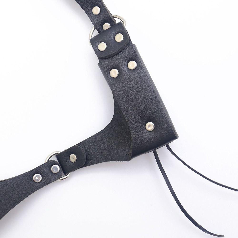 PU Leather Medieval Sword Holder Cosplay Sword Strap Durable Sword Holder Belts