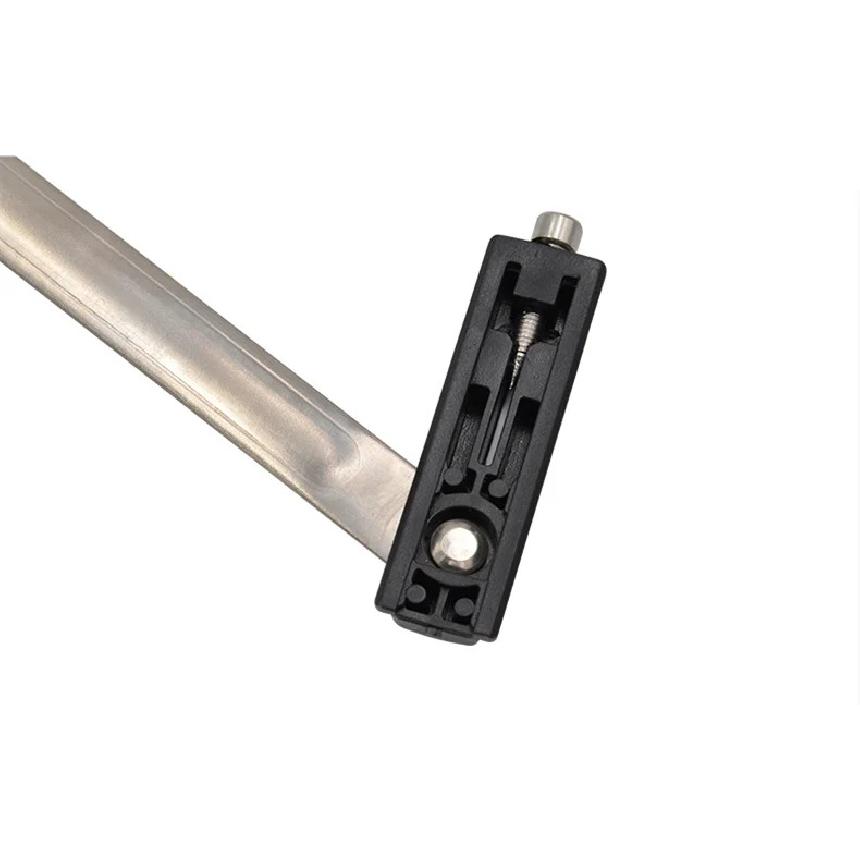 Inside Adjustable Stainless Steel Aluminum Window Sliding Wind Bracing Limiter Two-Link Angle Controller Window Wind Support