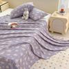 Class A Baby & Mom Double Layer Gauze Printed 3-Piece Bedding Set - Washed Cotton