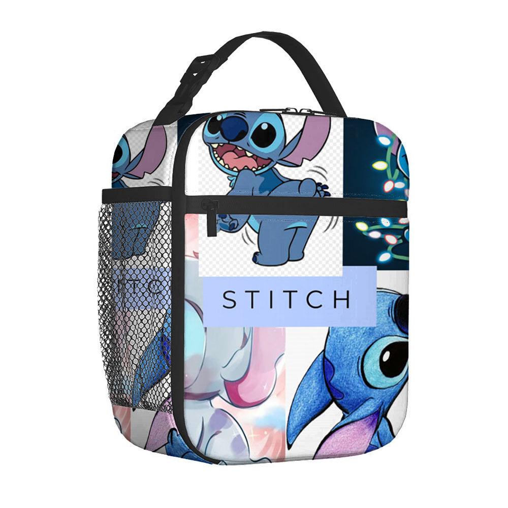 Qi Portable Lunch Bag Primary And Secondary School Students Full Printed Meal Bag Ice Bag Picnic Ice Bag