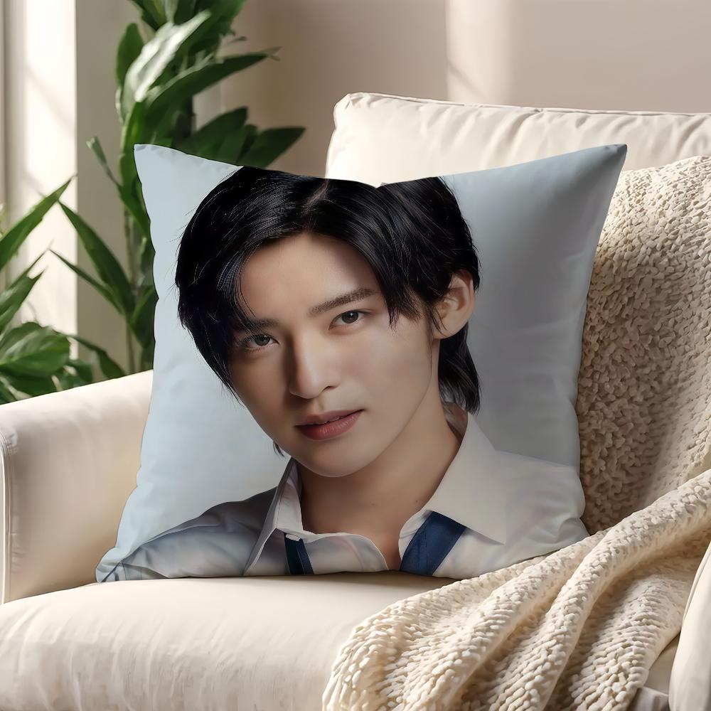 Japanese Singer RRen MMeguro cushion cover For Pillow Printing Sofa Decoration Home Room Coffee Shop Office Nordic Simplicity