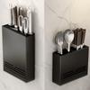 Wall Mounted Cutter Holder Rust-proof Chopstick Holder  Tableware Organization
