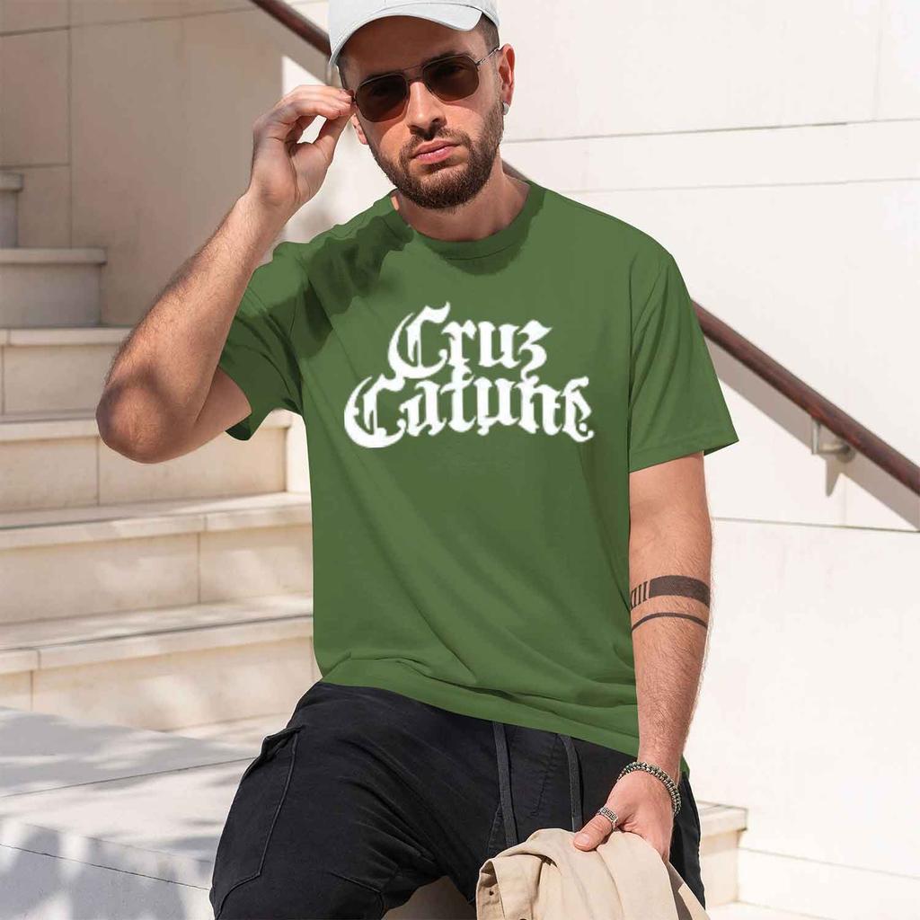 2026 New Model Rapper Cruz Cafune Me Muevo Con S Album Tshirts Unisex Clothing Fashion Hip Hop Tshirt 100 Cotton Short Sve T Shi