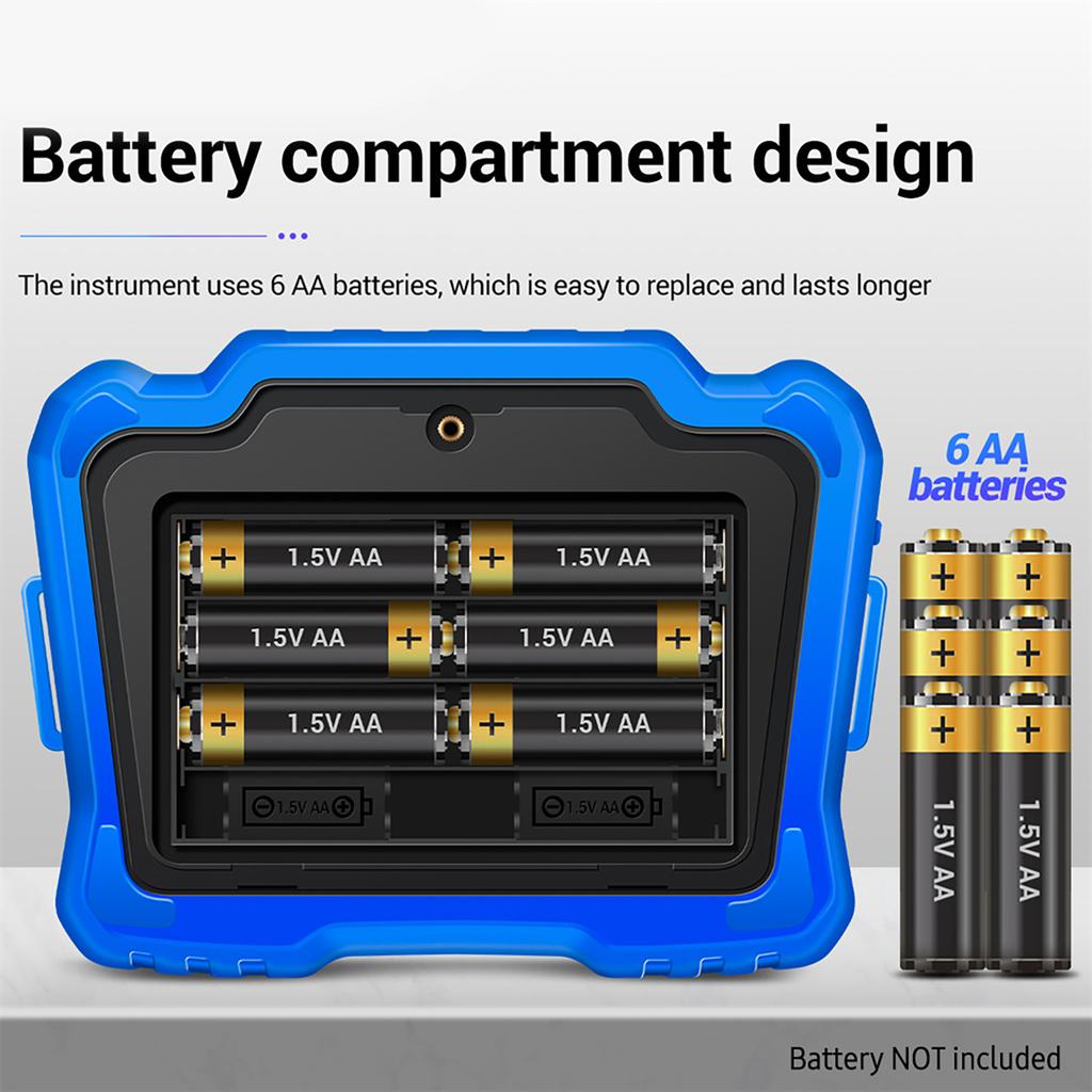 Insulation Resistance Tester 100V  250V  500V  1000V Resistance Tester with LCD Backlight Digital Display Screen