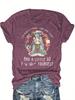 Plus Size Women's Short Sleeve T-Shirt Peace Love Light Go Yourself Everyday Comfortable and Versatile Style Summer Outfits
