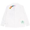 adidas Originals SS22 Logo Cartoon Print Long Sleeve Sports Jacket Unisex Outerwear White HP0116