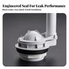 Toilet Flush Valve Compact Split Rugged for Homeowners