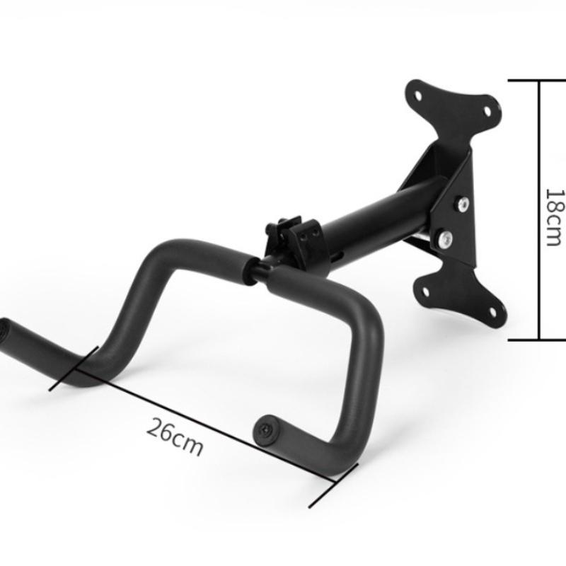 Mountain Bike Home Wall Double Hook Trailer Frame Toldable Telescopic Bicycle Display Stand LS