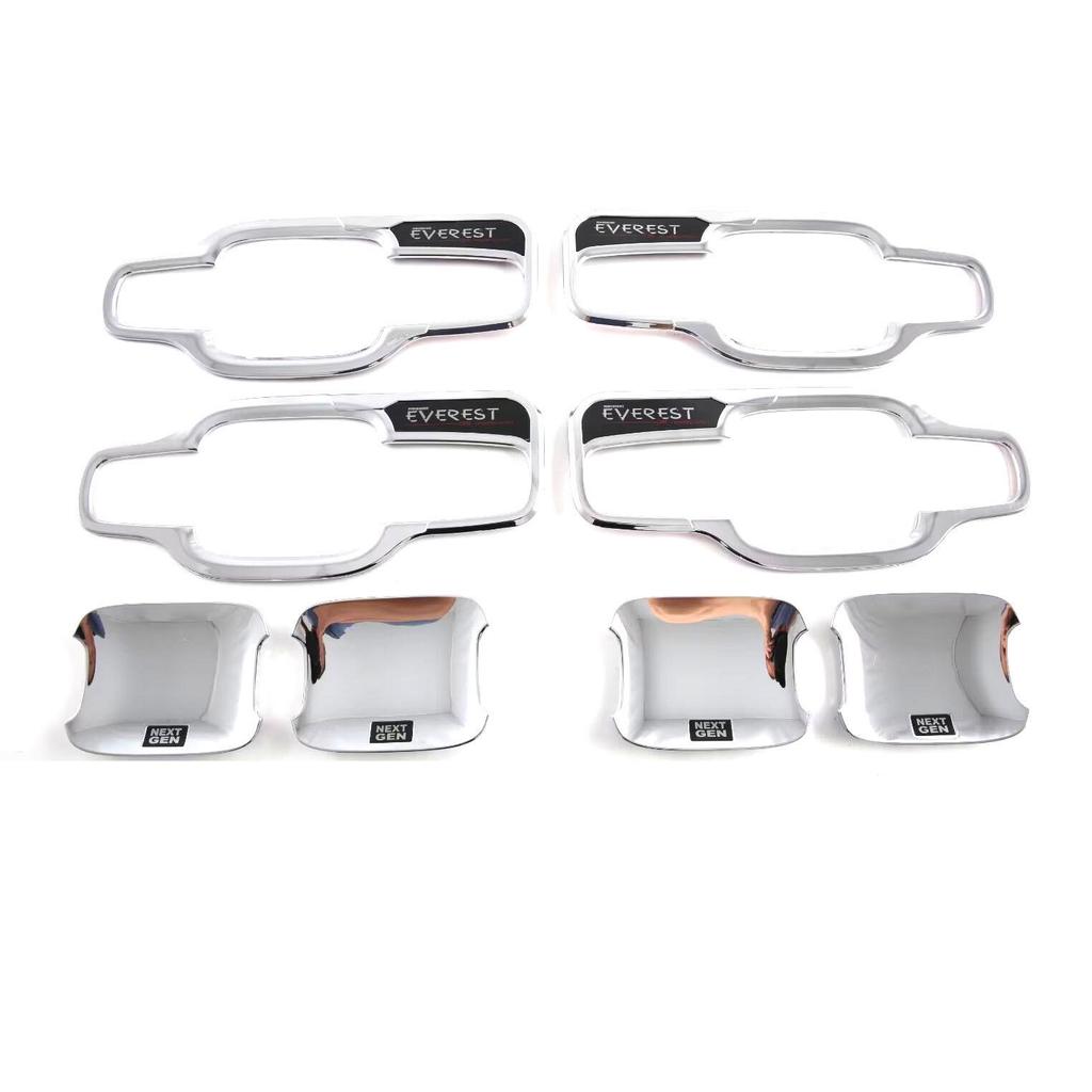 21-24 Ford Ranger Interior & Exterior Trim Kit: Mirror, Door Bowl, Handle, Fuel Cap, Armrest, Shift Lever